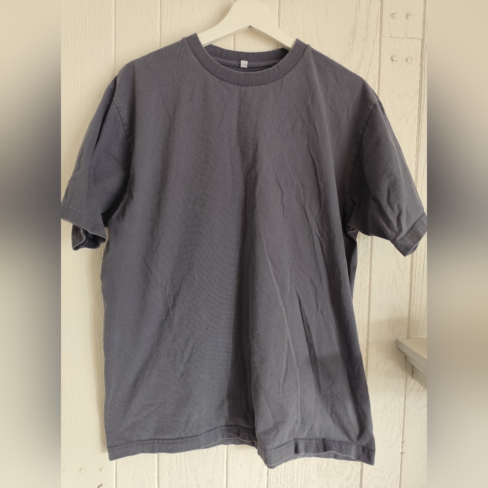 4/$20💥Plain Gray Cotton T-Shirt Men's Size XL